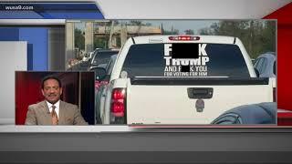 #OffScriptOn9: Is a truck window obscenity freedom of speech or disorderly conduct?