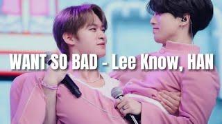 Lee Know, HAN - 'WANT SO BAD' Easy Lyrics