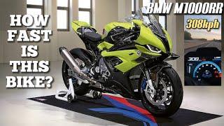 2023 New BMW M1000RR | Stock Acceleration and Top Speed 