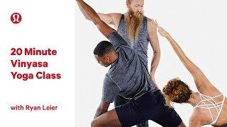 20 Minute Vinyasa Yoga Class with Ryan Leier | lululemon