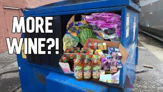 Dumpster Diving- Case of Apple Wine, Plums, Watermelons, Flower Seeds, + The Critter Cam