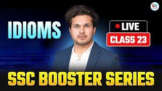 SSC 2025 | SSC English | Idioms | Booster Series | Class-23 | Jaideep Sir #ssc