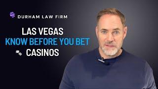 The Ultimate Guide To Staying out of Trouble In Las Vegas Casinos:  Do's And Don'ts For Gamblers