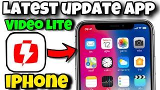 Latest new features video lite app on iPhone | video lite app new update | iPhone apps in Hindi