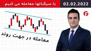 سیگنالهای فارکس | EURUSD | معامله در جهت روند