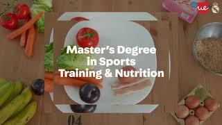 Master Degree in Sports Training and Nutrition