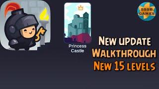 Tricky Castle: Princess Castle All 15 New Levels - All Bats , iOS/Android Walkthrough