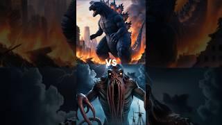 Godzilla vs kraken ( Mokele-Mbembe, Chimera, Yeti, Wendigo)