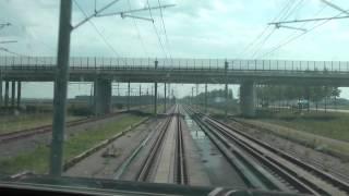 Rotterdam-Antwerpen 300 km/h, Thalys cab ride / cabinerit