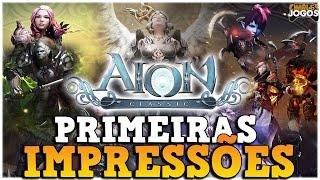 AION CLASSIC - PRIMEIRAS IMPRESSÕES  DO MMORPG (PC) | VALE A PENA?