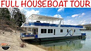 Take A Peek Inside Our LUXURIOUS Houseboat Rental On Lake Cumberland