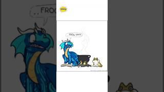 Not very "Dragon-like" |(WebComic) #comic by troutfish #comics #anime #comicdub ok