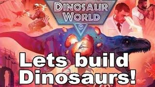 How to play the board game Dinosaur World!