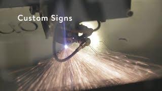 Custom Signs | Woodland Manufacturing
