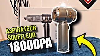 Nouvel ASPIRATEUR / SOUFFLEUR sans fil 2en1 ...  Encore + PUISSANT !