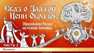 Сказ о Златой Цепи Образов. Образование Жизни на основе Буквицы. Василиса. Часть 2