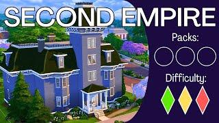 How To Build a SECOND EMPIRE Like a Nerd - In Depth Base Game Only Sims 4 Tutorial