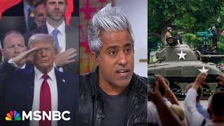 This is the country of jazz, not people marching in lockstep: Anand Giridharadas on Trump's parade