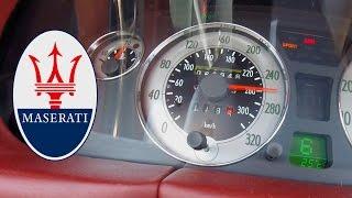 Maserati 4200 GT 500 HP Acceleration 260 km/h Test Drive Sound CambioCorsa F1