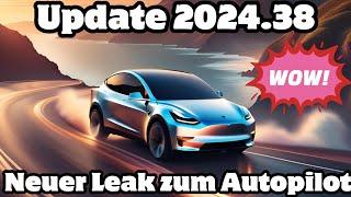  Weiterer Leak zum neuen Tesla Update 2024.38; Autopilot mit neuer Funktion; Tesla Model Y Standard