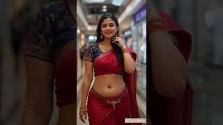 AI Saree Queen Owning the Mall Walk! ️