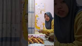 Time-lapse packing goodie bags for Hana's birthday 13th January 2025 at Lempake