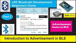 nRF5 SDK - Tutorial for Beginners Pt 45 A -Advertisement Basics