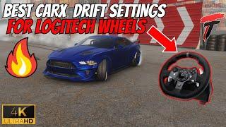 TRY THESE CARX DRIFT LOGITECH WHEEL SETTINGS FOR EASY DRIFTING WITH G923 & G920 WHEEL ON CARX DRIFT