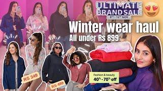 Amazon winter wear haul | hoodies, jackets & sweaters for women | winter clothing haul | Vanya singh