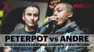 Peterpot vs Andre Gibson | 2019 Canadian Beatbox Champs | First Round