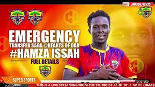 CAMP NEWS!  HAMZA ISSAH NOT HAPPY @ HEARTS  HEARTS BOARD CONFIDENT IN OUATTARA 