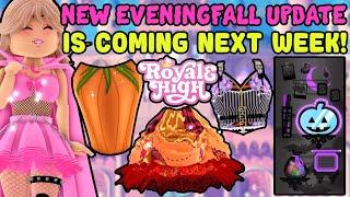 NEW EVENINGFALL Update Is Coming Next Week Everything You Need To Know Royale High