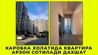 АРЗОН УЙ СУРАГАНЛАР УЧУН КАРОБКА 76 кв/м КВАРТИРА СОТИЛАДИ 958507222