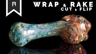 One of My Favorite Pattern Techniques || Wrap and Rake + Cut and Flip || Online School Free Project