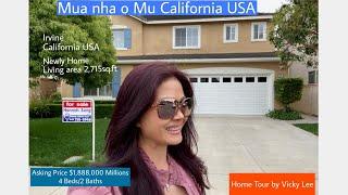 Touring Newly Home in Irvine California USA |Home Tour Real Estate