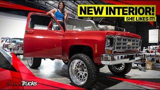 We Spent $5K on this interior for our C10! Project Rocky Part 13!