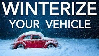 How To Winterize Your Vehicle & Prepare For Cold Winter Driving Weather - Car & Truck Safety Tips