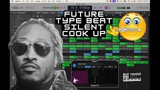 MAKING A FUTURE TYPE BEAT IN LOGIC PRO X - SILENT COOK UP