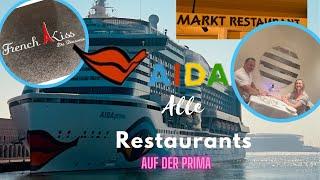 AIDA | AIDAprima | alle Restaurants | lohnt sich das Rossini wirklich? | Kreuzfahrt