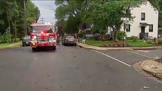 Storms topple trees onto homes in Arlington | NBC4 Washington