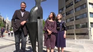 Unveiling major artwork at the University of Otago