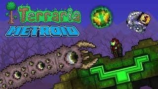 SPAZER makes Eater of Worlds EASY in Terraria Metroid Mod!