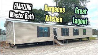 GORGEOUS LUXURY Single Wide Mobile Home 16x76 By Clayton Homes