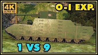 World of Tanks | O-I Experimental - 13 Kills - 3,4K Damage - 1 VS 9 Gameplay