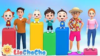 Lia and ChaCha's Family Song | EP176 | People in My Family | Nursery Rhymes & Kids Songs | LiaChaCha