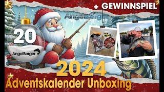 2024 Angel Berger Adventskalender Unboxing Türchen 20 Vorstellung Angel  Weihnachtskalender Angeln