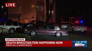 Death investigation underway at Miami Hills Apartments in South Bend