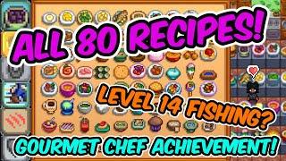 HOW TO GET ALL 80 RECIPES IN STARDEW VALLEY! | Stardew Valley Tips