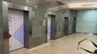 Kone traction lift at Tower 1 in Westfield Bondi Junction