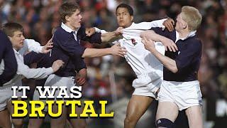 Rugby's Most Violent Match of ALL TIME | Scotland vs England 1990